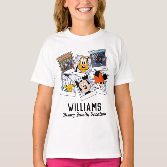 Disney Family Vacation Selfies | Mickey & Friends T-Shirt (Front)