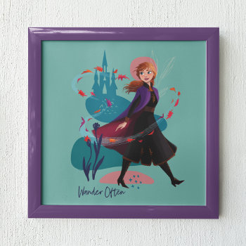 Disney Frozen | Anna Own Your Destiny Poster by frozen at Zazzle