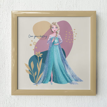 Disney Frozen | Anna Own Your Destiny Poster by frozen at Zazzle