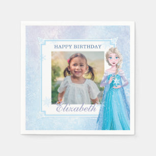 Disney Frozen Elsa Birthday Napkins
