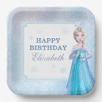 Disney Frozen Elsa Birthday Paper Plates