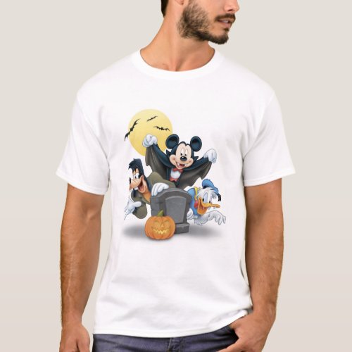 Disney Halloween Mickey  Friends T_Shirt