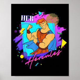 Disney Hercules Valentine’s Couples Matching Her H Poster
