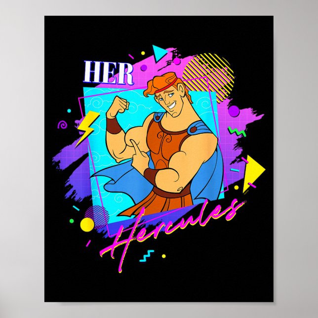 Disney Hercules Valentine’s Couples Matching Her H Poster (Front)