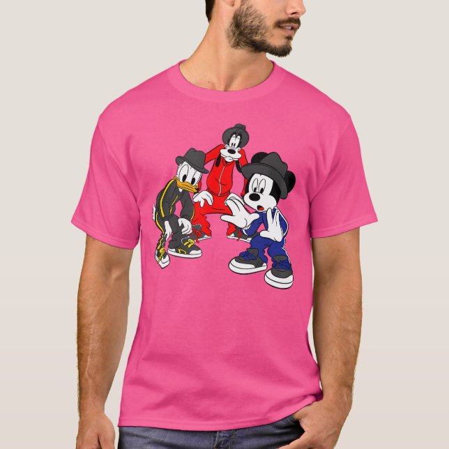 Disney Hip Hop Mickey And Friends T-Shirt (Front)