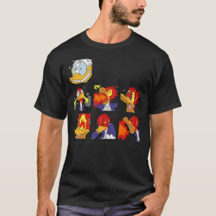 Disney Hot Ones Donald Duck This Is Fine - Help Me T-Shirt