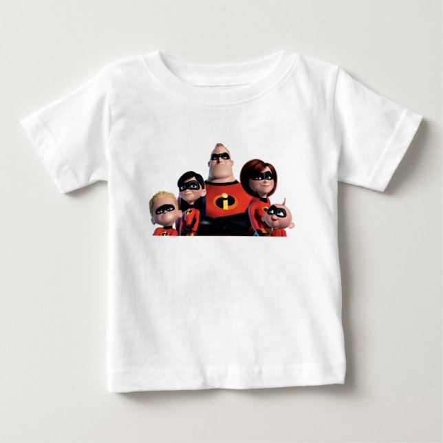 Disney Incredibles Family  Baby T-Shirt (Front)