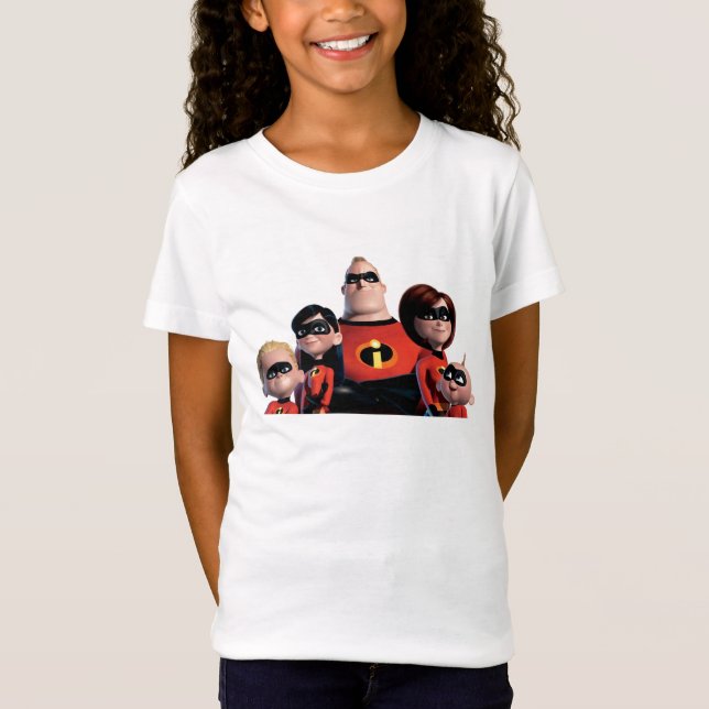 Disney Incredibles Family  T-Shirt (Front)