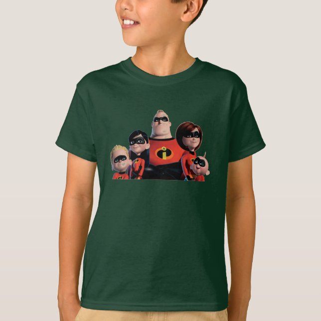 Disney Incredibles Family  T-Shirt (Front)
