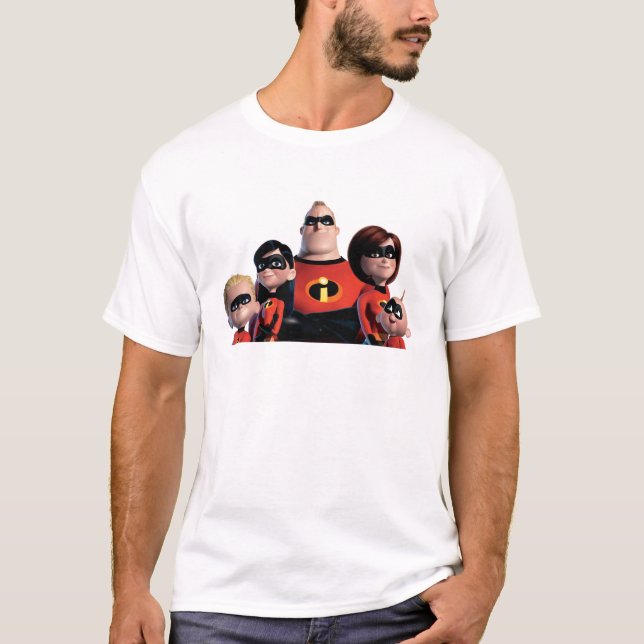 Disney Incredibles Family  T-Shirt (Front)