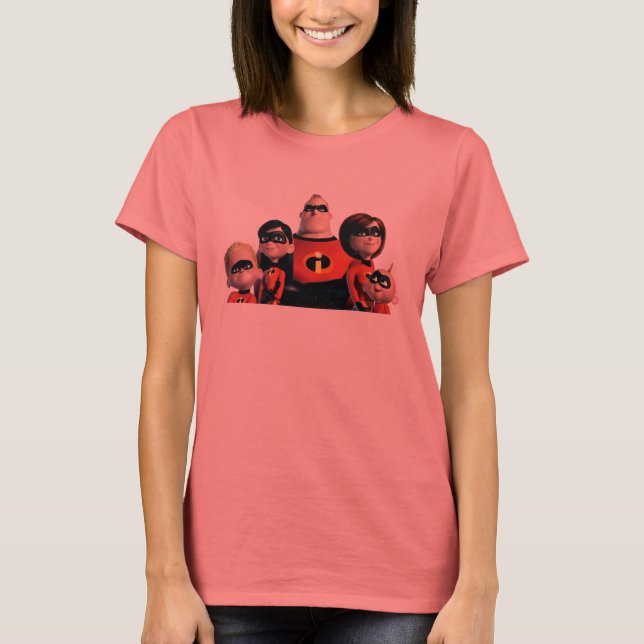 Disney Incredibles Family  T-Shirt (Front)
