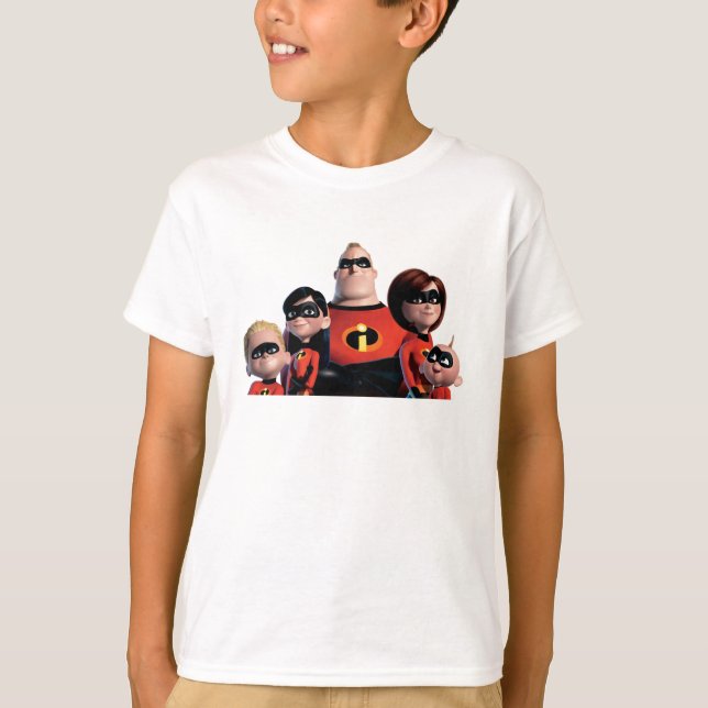 Disney Incredibles Family  T-Shirt (Front)