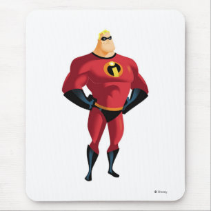 Disney Incredibles Mr. Incredible standing Mouse Pad