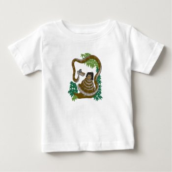 Disney Jungle Book Kaa With Mowgli Baby T-shirt by TheJungleBook at Zazzle