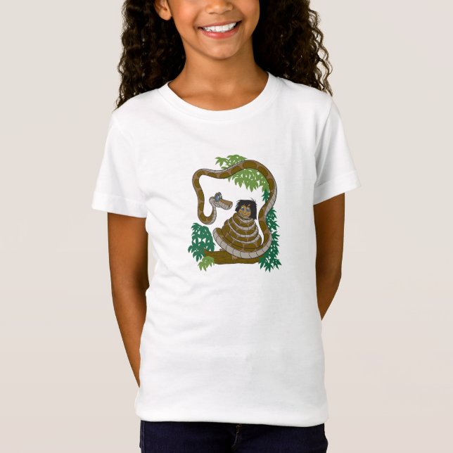 Disney Jungle Book Kaa with Mowgli T-Shirt (Front)