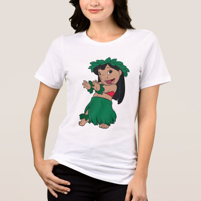 Disney Lilo & Stitch Lilo Tri-Blend Shirt (Front)