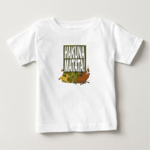 Disney Lion King Hakuna Matata Baby T_Shirt