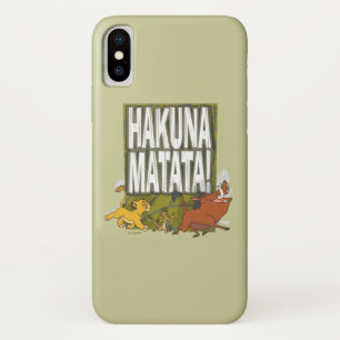 Disney Lion King Hakuna Matata! iPhone X Case