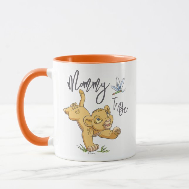 Disney Lion King Simba "Mommy to Be" Mug (Left)