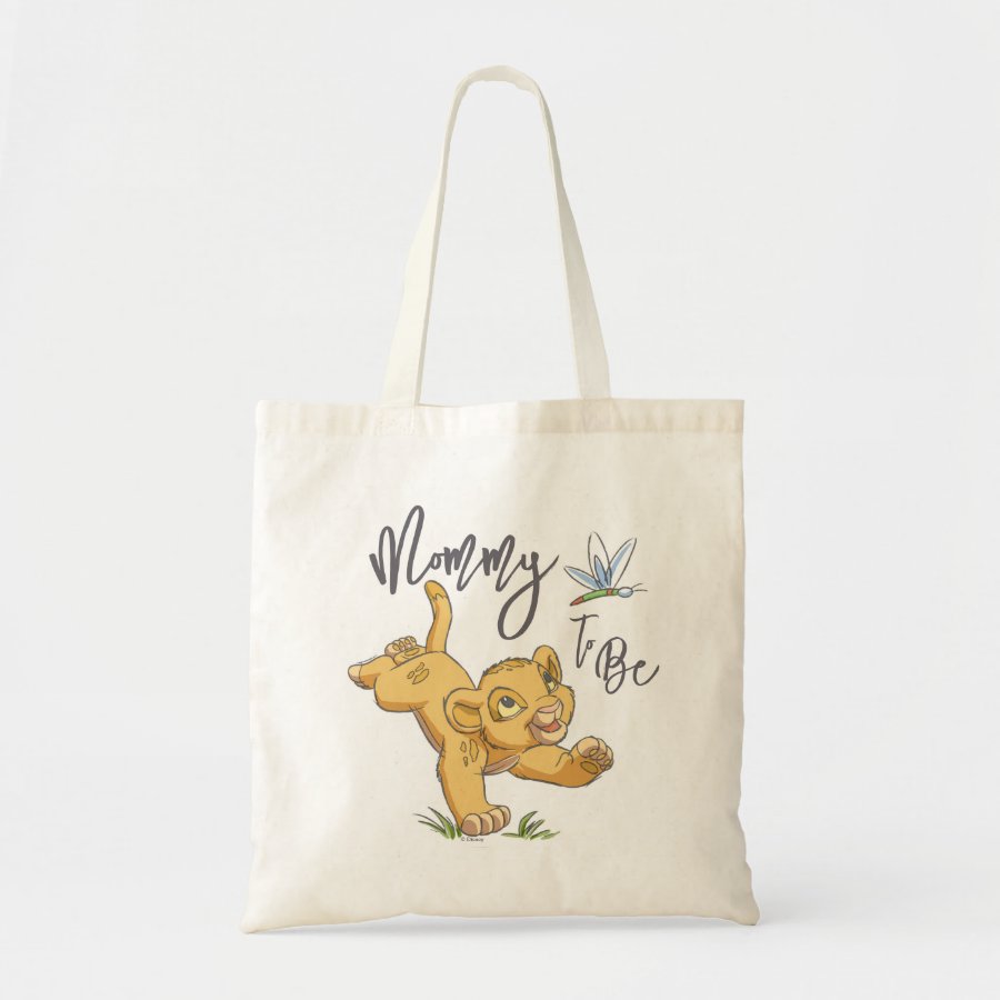 Disney Lion King Simba &quot;Mommy to Be&quot; Tote Bag