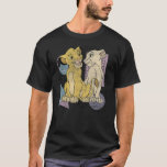 Disney Lion King Simba &amp; Nala Meet Eyes Valentine&#39; T-Shirt