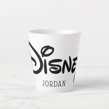 Disney Logo 2 Latte Mug by DisneyLogosLetters at Zazzle