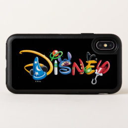 Disney Logo | Boy Characters OtterBox Symmetry iPhone X Case