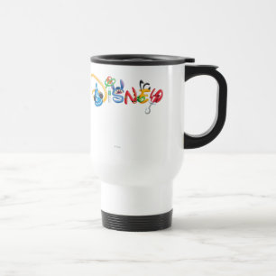 Disney Logo   Boy Characters Travel Mug