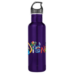 Disney Logo Boy Characters Water Bottle