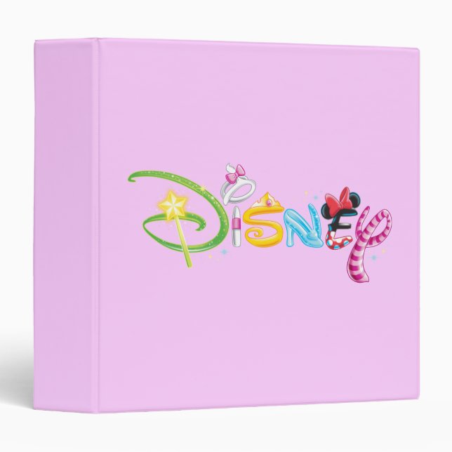 Disney Logo | Girl Characters Binder (Front/Spine)