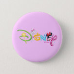 Disney Logo | Girl Characters Button at Zazzle