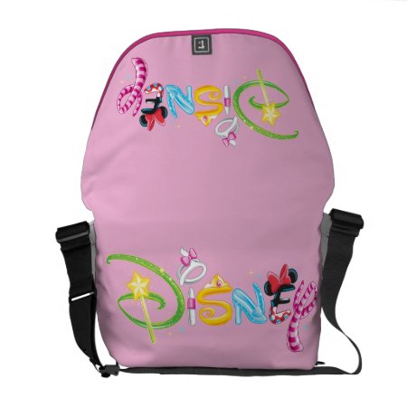 Disney Logo | Girl Characters Messenger Bag