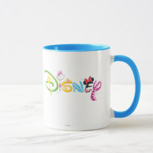 Disney Logo Girl Characters Mug