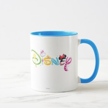 Disney Logo | Girl Characters Mug by DisneyLogosLetters at Zazzle