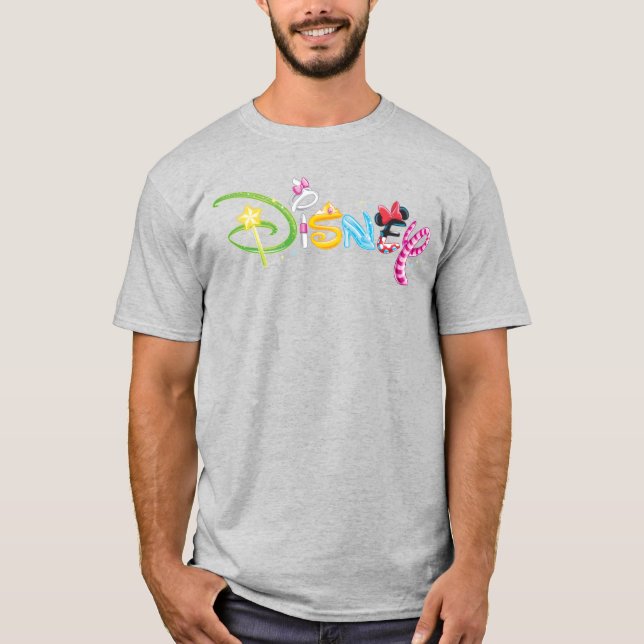 Disney Logo | Girl Characters T-Shirt (Front)