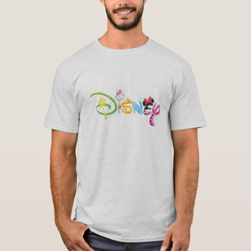 Disney Logo  Girl Characters T_Shirt