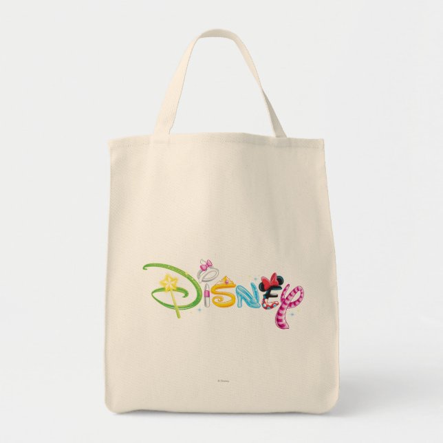 Disney Logo | Girl Characters Tote Bag (Front)