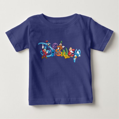 Disney Logo  Mickey and Friends Baby T_Shirt