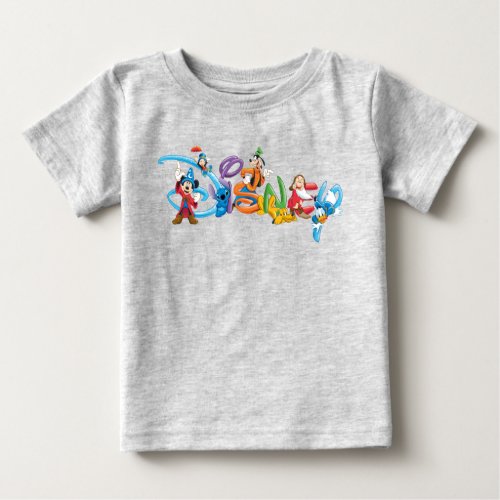Disney Logo  Mickey and Friends Baby T_Shirt