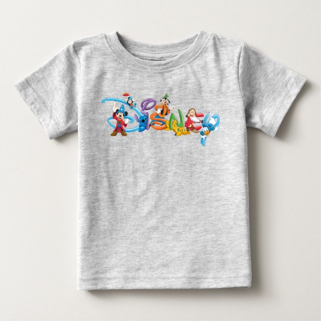 Disney Logo | Mickey and Friends Baby T-Shirt (Front)