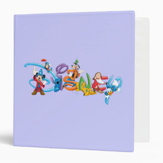 Disney Logo | Mickey and Friends Binder