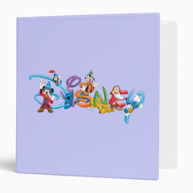 Disney Logo | Mickey and Friends Binder (Front/Inside)