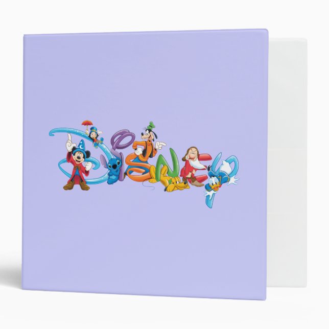 Disney Logo | Mickey and Friends Binder (Front/Inside)