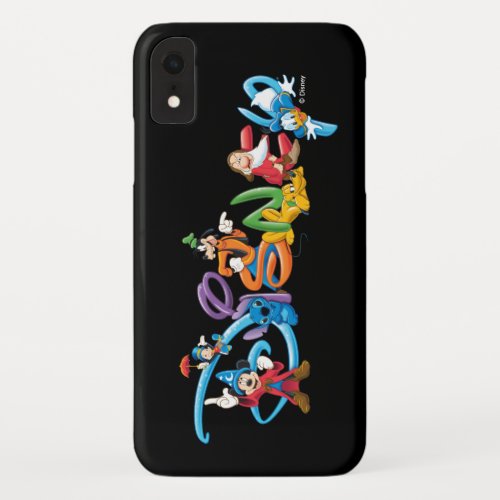 Disney Logo  Mickey and Friends iPhone XR Case