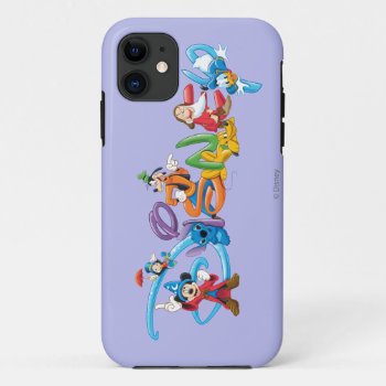 Disney Logo | Mickey And Friends Iphone 11 Case by DisneyLogosLetters at Zazzle