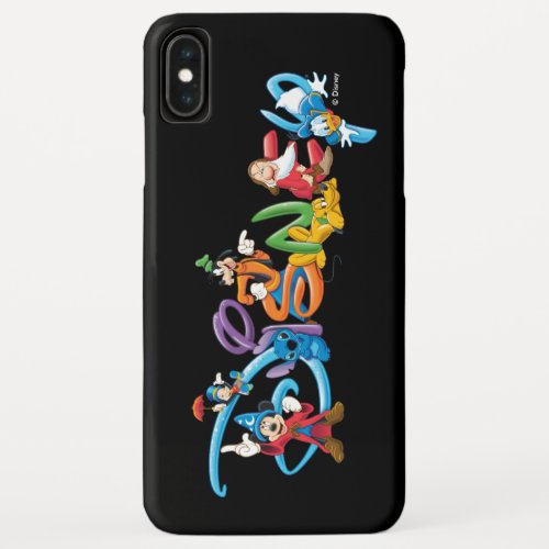 Disney Logo  Mickey and Friends iPhone XS Max Case