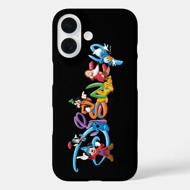 Disney Logo | Mickey and Friends Case-Mate iPhone Case (Back)