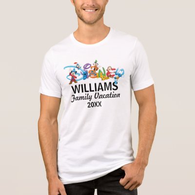 Disney Logo | Mickey and Friends - Family Vacation Tri-Blend Shirt