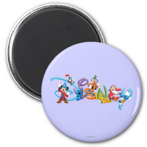 Disney Logo  Mickey and Friends Magnet