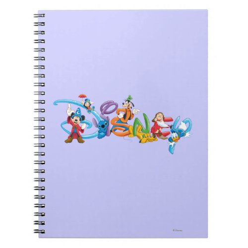 Disney Logo  Mickey and Friends Notebook